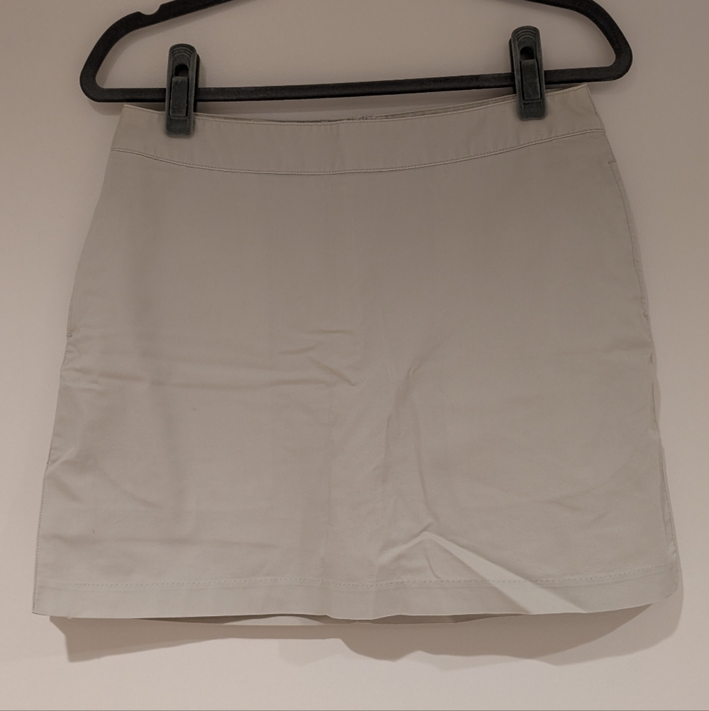 Adidas Cream Stretch Skirt